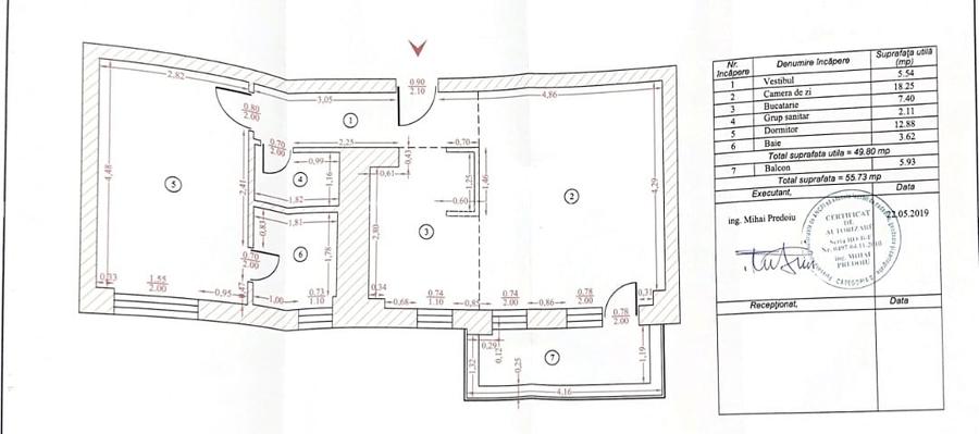 Belvedere Residence, 60 mp, 2 grupuri sanitare - 16