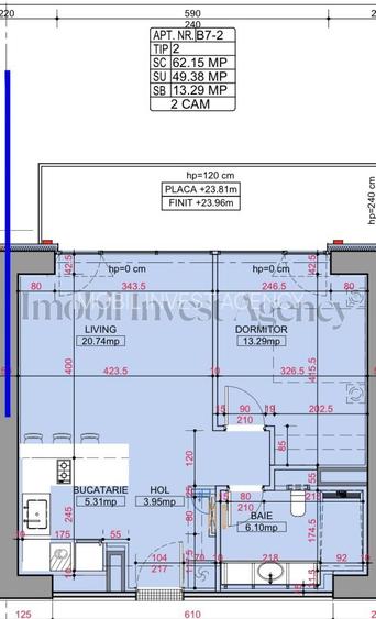 Apartament cu 2 camere de vanzare Fabrica de Glucoza - 1