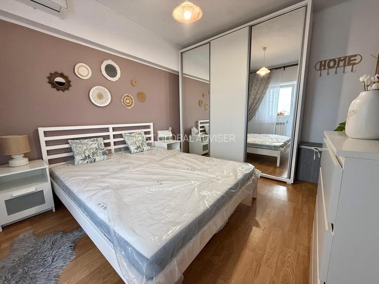 Apartament 2 camere spatios, 67 mp, mobilat cu priveliste panoramica