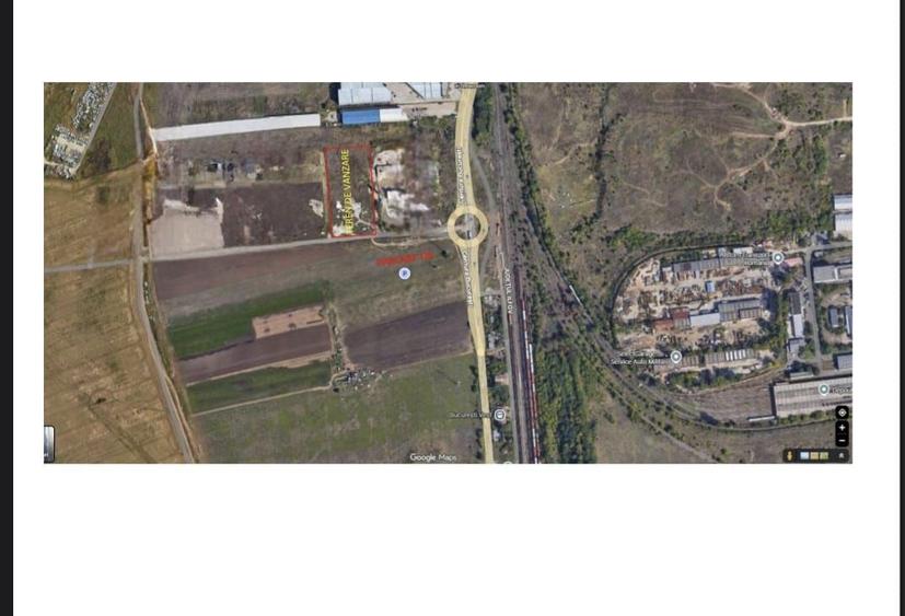 TEREN INDUSTRIAL SPRE INCHIRIERE – LÂNGĂ CENTURA BUCUREȘTI