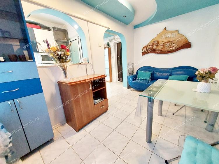 Apartament cu 3 camere, Micro 19, etaj 1, mobilat! - 5
