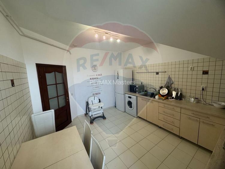 Apartament 3 camere | 2 bai | balcon | mansarda | bloc nou | Burdujeni - 8