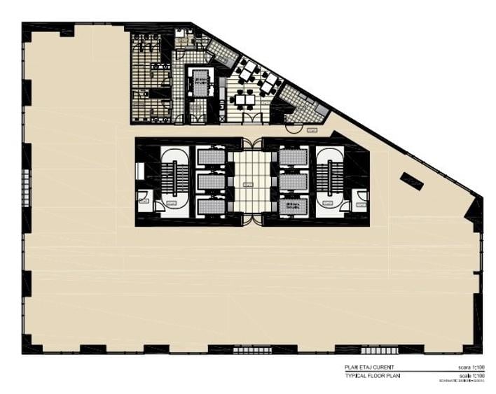 Inchiriere birouri amenajate Unirii View, Comision 0%