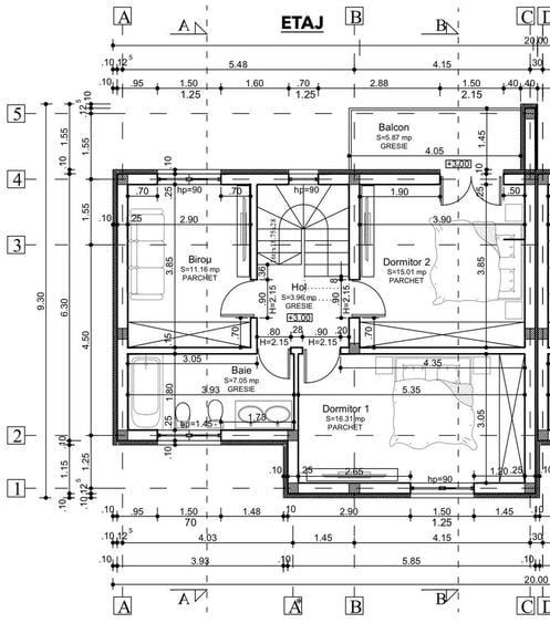 1/2 Duplex P+1, 4 camere, 101mp utili 288mp teren Cartierul Primaverii