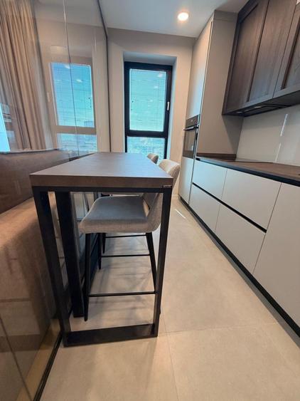 NUSCO CITY | Mobila Rovere | Bucatarie inchisa | Parcare inclusa | LUX
