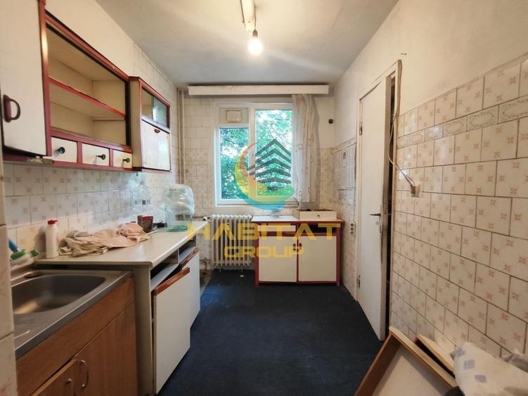 Apartament 3 camere decomandat bloc reabilitat Drm Gazarului