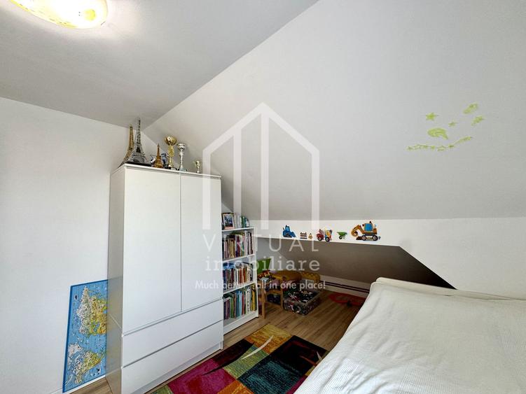 Casa cu 5 camere, 460mp teren, mobilata si utilata, demisol, Cristian
