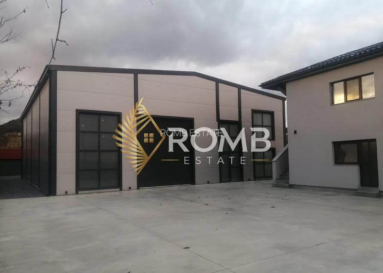 Chirie Hala ShowRoom + Casa in Jucu, Front la E60, 3300€/luna negociabil