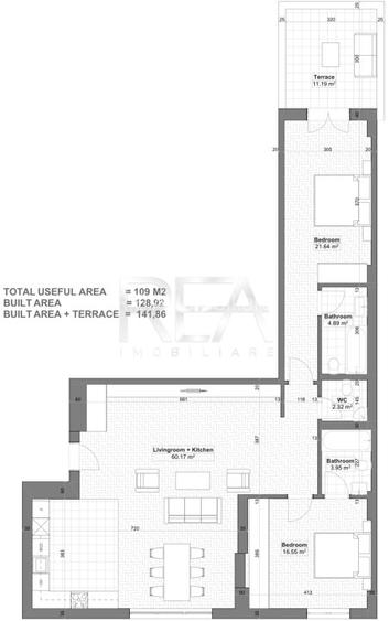 3 camere cu loc de parcare inclus in Herăstrău - 12