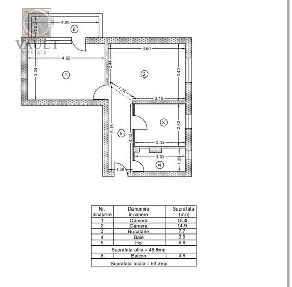 Apartament 2 camere langa Parcul Tineretului - Pridvorului - 1