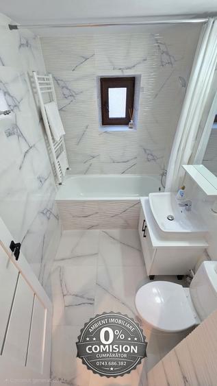 Apartament 2 camere, etaj 1, RENOVAT, mobilat și utilat, VASLUI - zona CARTIER;