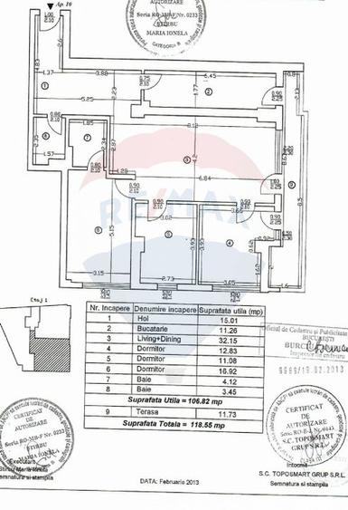 Apartament cu 4 camere | 119 mp | 1/6 | Herăstrău | parcare