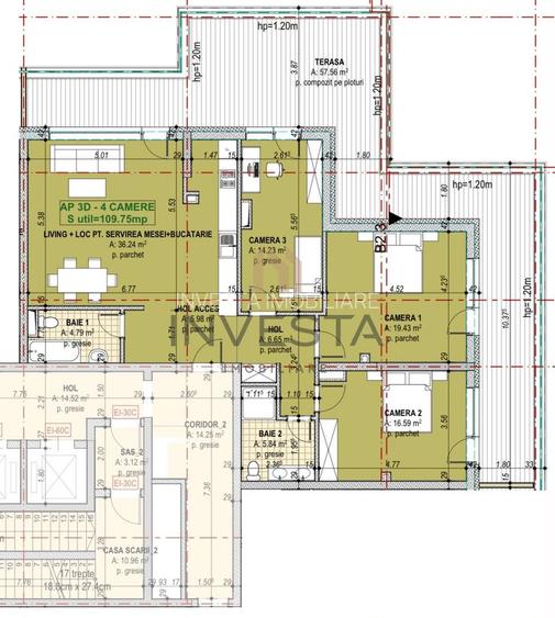 Penthouse exclusivist – Etajul 14, Panorama superba! Pret TVA Inclus! - 1