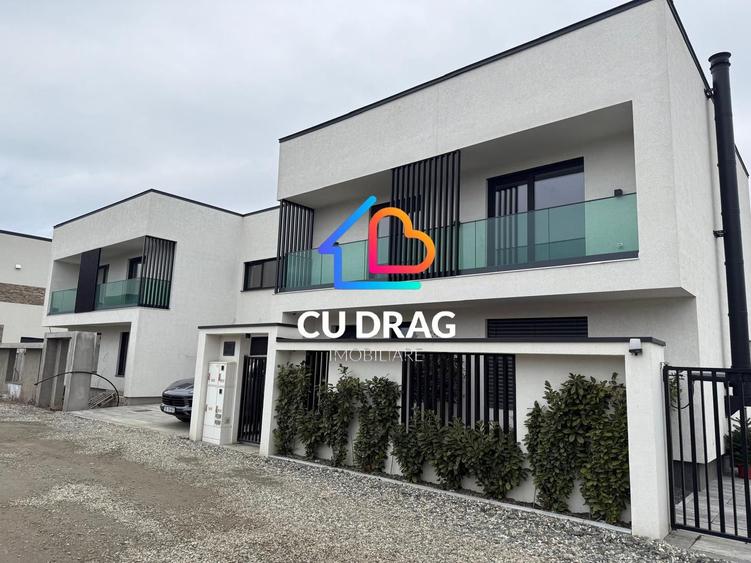 Casă nouă în Șelimbăr, 125 mp utili, teren 300 mp, garaj, orientare sudică
