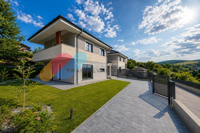 Vilă premium în Feleacu | 243 mp utili | Garaj dublu | 500 mp teren - 2