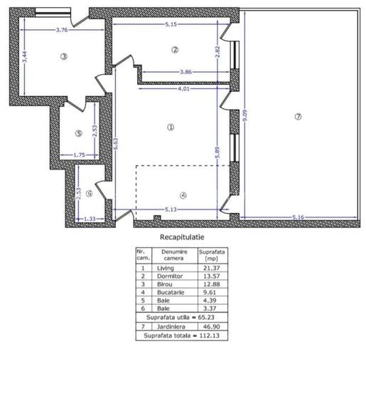 Vanzari Apartamente 3 camere NORD PIPERA - 19