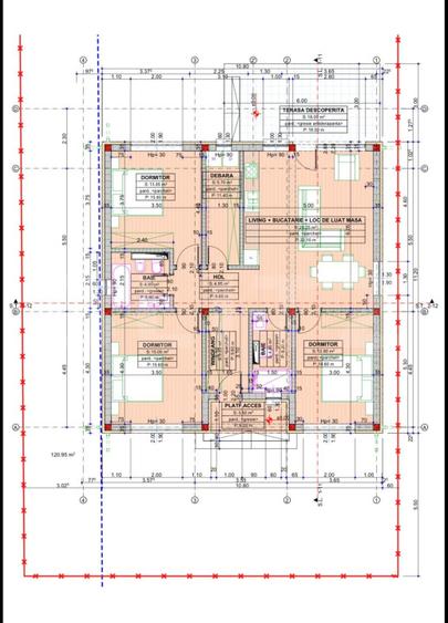 Casa parter, 4 camere, teren 477 mp, zona Aeroport