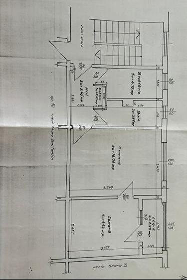 Casa de Cultura- apartament cu 2 camere, mobilat si utilat, centrala pe gaz