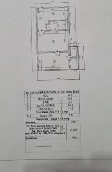 Apartament 2 camere, parter, balcon, zona Vest - Aurora, Ploiesti