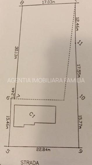 17900 euro, NEGOCIABIL, teren intravilan I.C. Bratianu (23 August) - 3