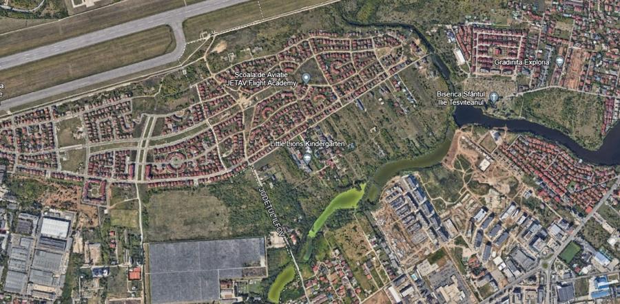 Teren intravilan 15.000 m² Str. Campul Pipera - Voluntari