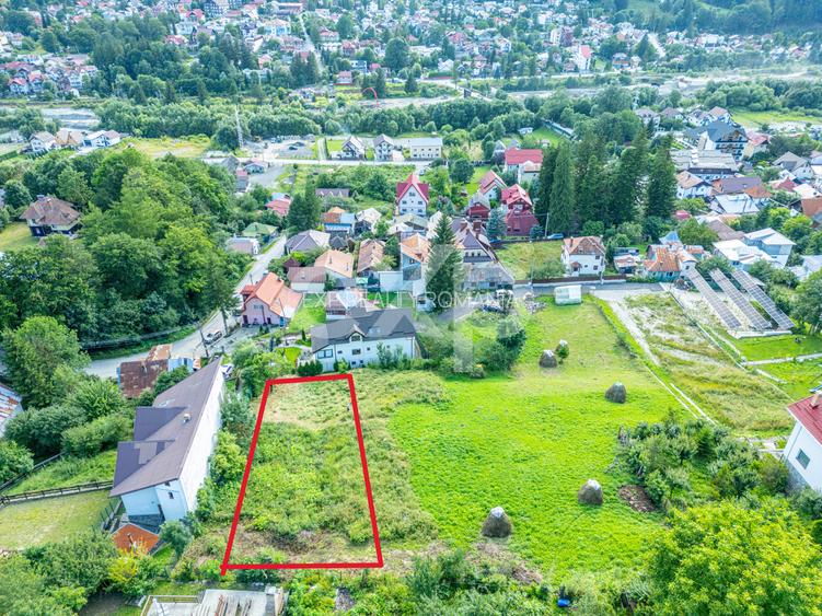 Teren 825 mp intravilan in Busteni cu vedere panoramica catre Muntii Bucegi - 2