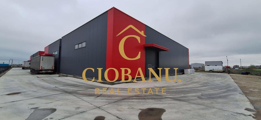 Hale industriale+Cladire de Birouri de inchiriat zona Aeroport
