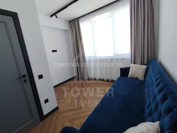 Apartament modern cu 3 camere, etaj 1, semimobilat – 55,8 mp utili - 4