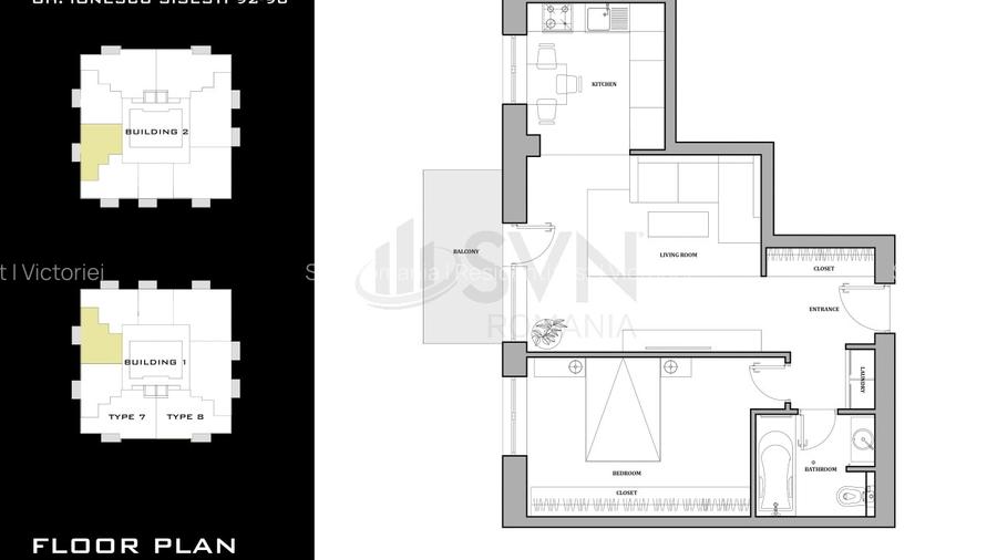 REA1024064 Apartament 2 camere premium Atrium Plaza PRIMA CHIRIE Loc Parcare inc - 5