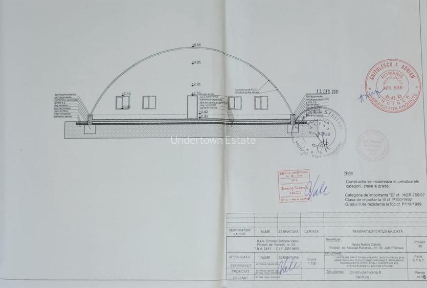 Industrial PARK for Sale – 4 Warehouses with Land, Near Bucharest (INTRAVILAN) - 33