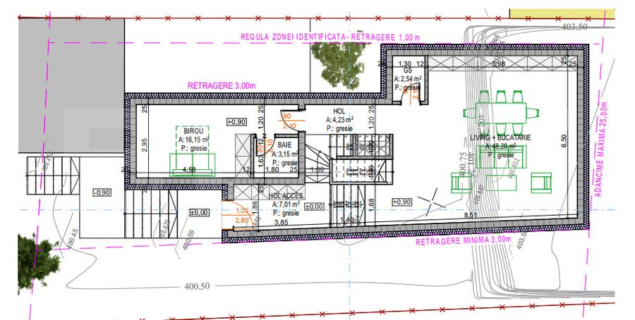 Casa de vanzare, 280.89 mp, 620 mp teren, zona Grigorescu