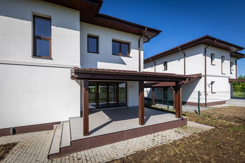 O casă individuală complet finisată în Corbeanca, cu toate utilitățile racordate