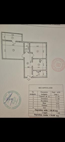 APARTAMENT 2 CAMERE, Str. Pridvorului, zona Tineretului