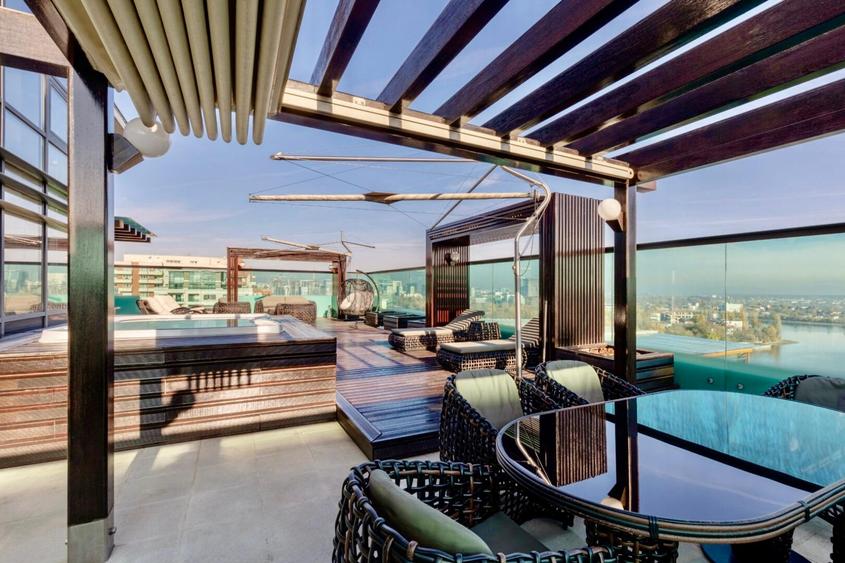 Penthouse tip duplex de vanzare 5 camere zona Floreasca, Bucuresti 474 mp