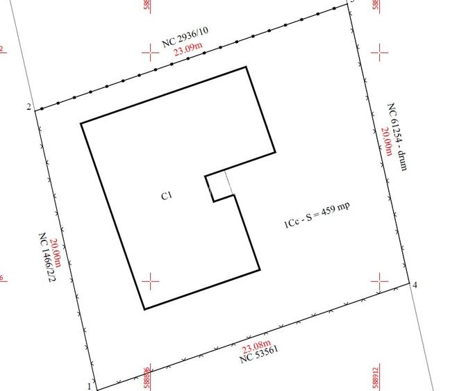 Casa Parter 4 camere 103mp | 0 comision | Balotesti Privighetorilor | 460mp tere - 4