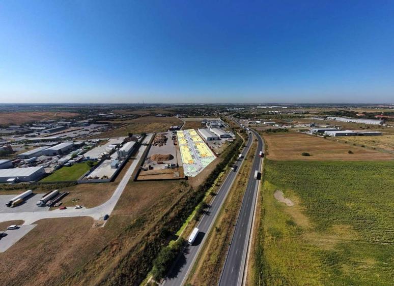 Hala 594 mp de inchiriat in Chitila, acces TIR si birouri clasa A