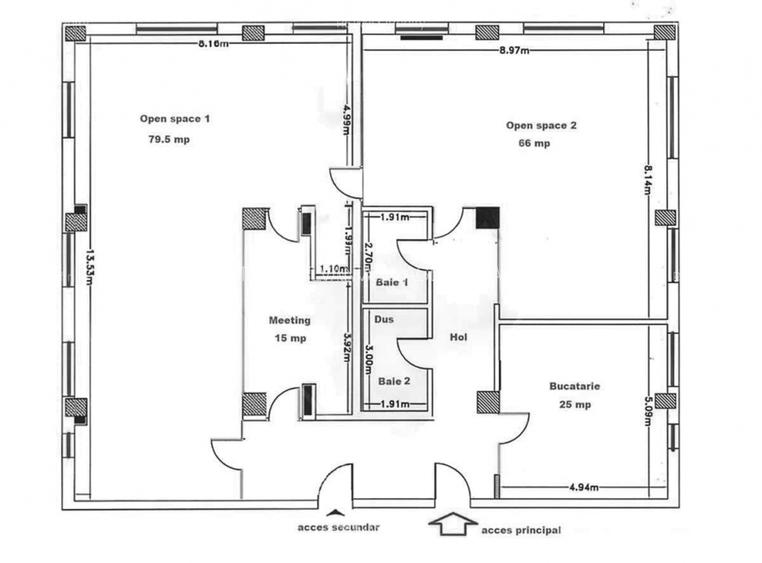 Spatiu de birouri modern|4 încăperi|Calea Turzii/Hexagon - 4