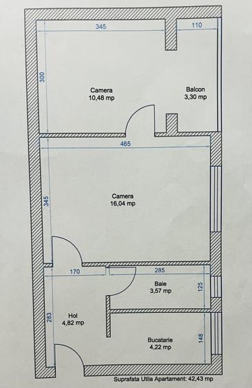 Apartament cu 2 camere, complet mobilat -zona Sagului Timișoara