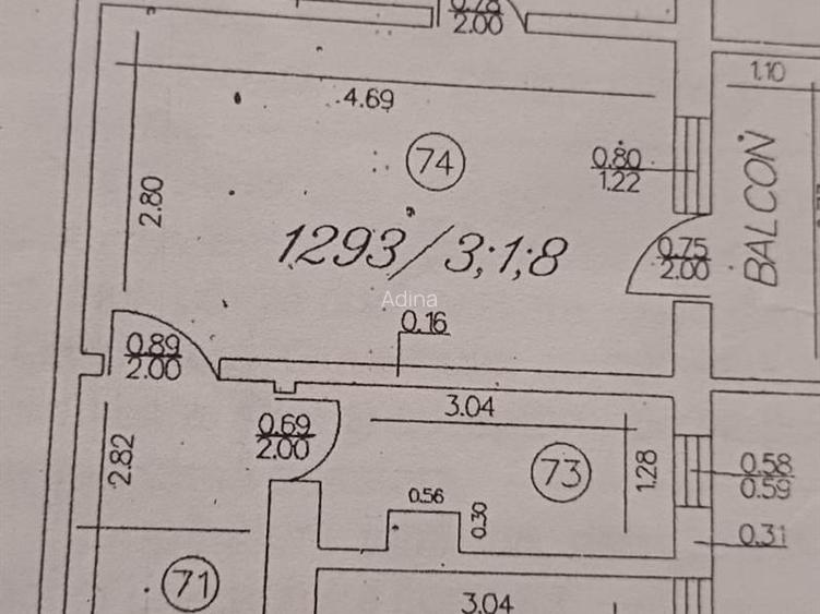 Apartament 2 camere, semidecomandat, loc. Falticeni  - 3