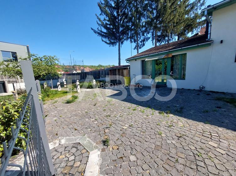Casa de inchiriat 90 mp 3 camere curte 370 mp aproape de mall Cisnadie - 12
