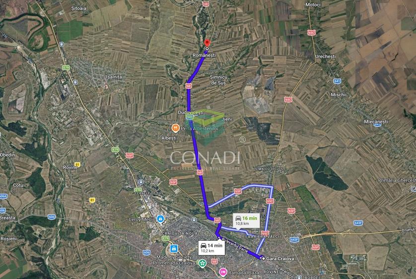 Teren 3100mp Simnicu de Sus | Romanesti |