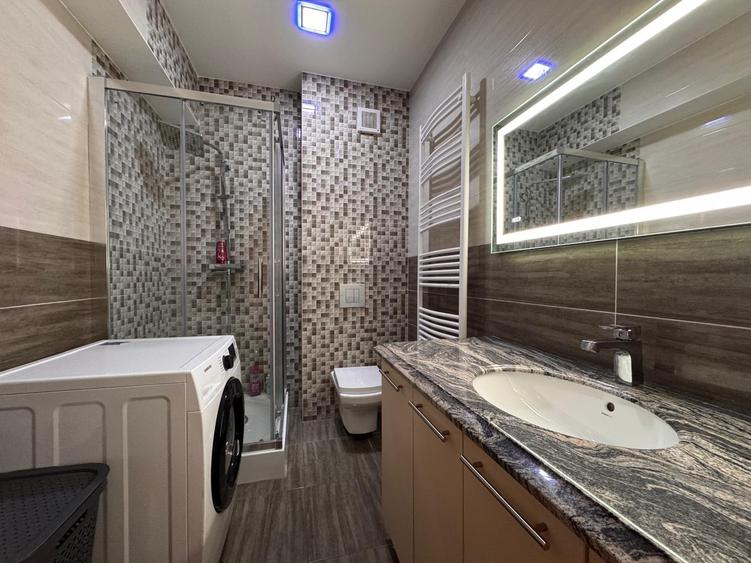 Isaran, cel mai mic pret/mp/zona, apart. modern, cu 3 camere, mobilat si utilat