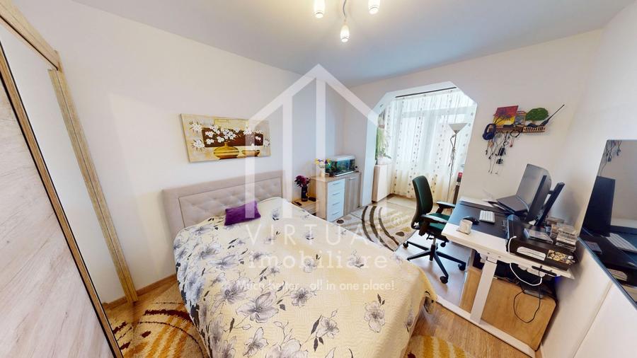 Apartament cu 3 camere, 63mp utili, mobilat si utilat, zona Rahovei