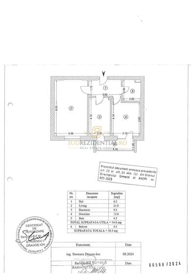 Apartament 2 camere decomandat, Parcare, Bd. Metalurgiei