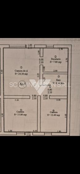 Apartament 3 camere cu gradina 147 mp in Cartierul Arhitectilor Sibiu - 11