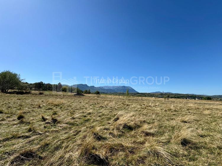 Teren intravilan parcelabil, priveliște spre munți, Sohodol, Bran - 21