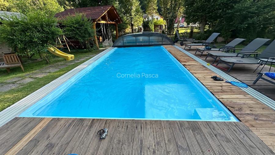 Casă de vacanță cu  piscină și jacuzzi de vânzare 348 mp+831 mp teren  - 9