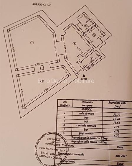 Str Lunga, zona Mielul Alb, spatiu comercial de 82mp tip crama, 129900 euro - 15