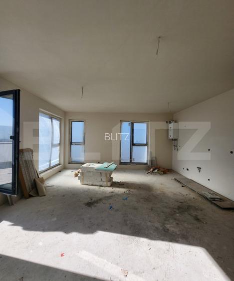 Penthouse de 2 camere, finisat, terasa, garaj, zona Somesului - 5