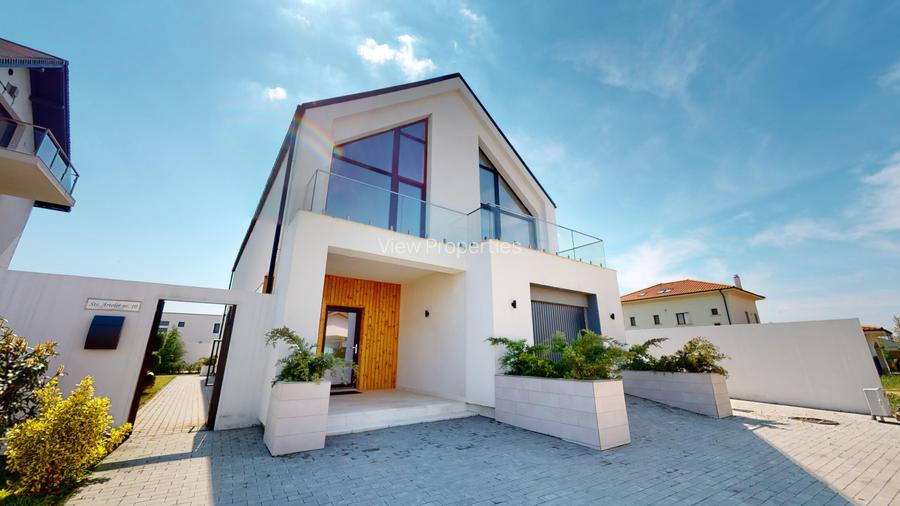 Vilă Modernă cu Atmosferă Caldă și Finisaje High-End, aproape de București - 10